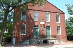 Front View of the Old Presbyterian Meeting House in Alexandria, VA