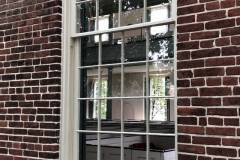 Close Up of Window Frame Freshly Painted in Alexandria, VA