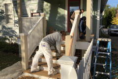Restoring Steps in the Front of House in Alexandria, VA