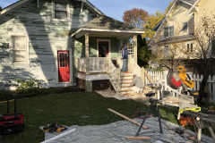 Painting and Restoration Work Site in Alexandria, VA
