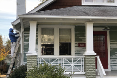 Painting and Restoration Work Site in Alexandria, VA