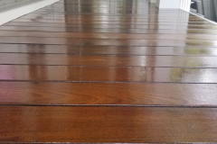 Newly Painted Wooden Deck in Alexandria, VA