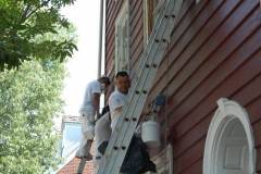 Painting Crew Preparing Exterior in Alexandria, VA