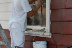 Removing Old Paint from Window Trim in Alexandria, VA