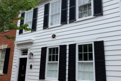 Finished Painting the Exterior of Home in Old Town Alexandria, VA
