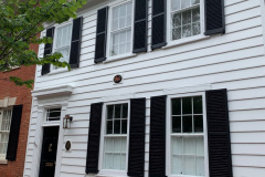 Finished Painting the Exterior of Home in Old Town Alexandria, VA