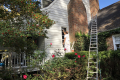 Painting Window Area of Home in Fort Washington, MD