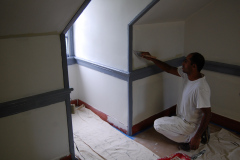 Repainting Historic Gadsby's Tavern