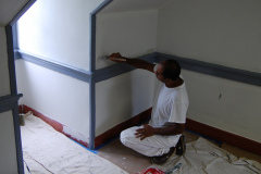 Repainting Historic Gadsby's Tavern