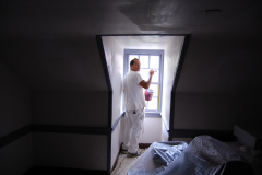 Repainting Historic Gadsby's Tavern
