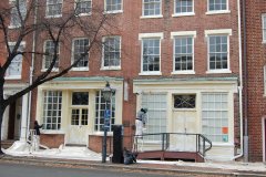 Preparing the Exterior of Historic Apothecary in Old Town Alexandria