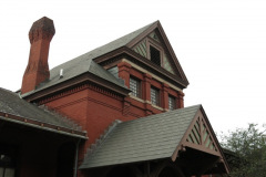 Repainting Sykesville Train Station