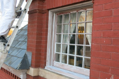 Repainting Sykesville Train Station