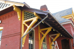 Repainting Sykesville Train Station